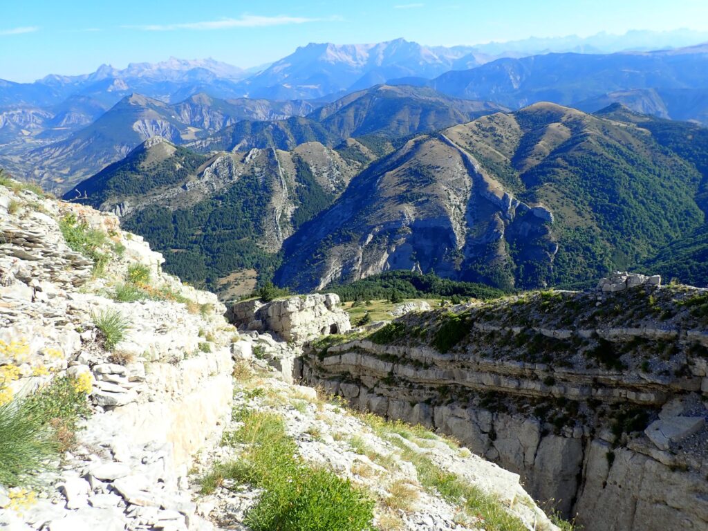 Horizon de montagnes